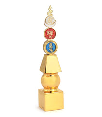 Five Element Pagoda with "OM AH HUM"