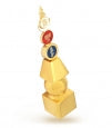 Five Element Pagoda with "OM AH HUM"