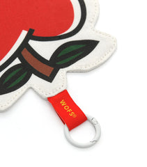 Peace & Happiness Apple Canvas Pouch
