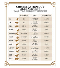 Chinese Astrology Ally Amulets